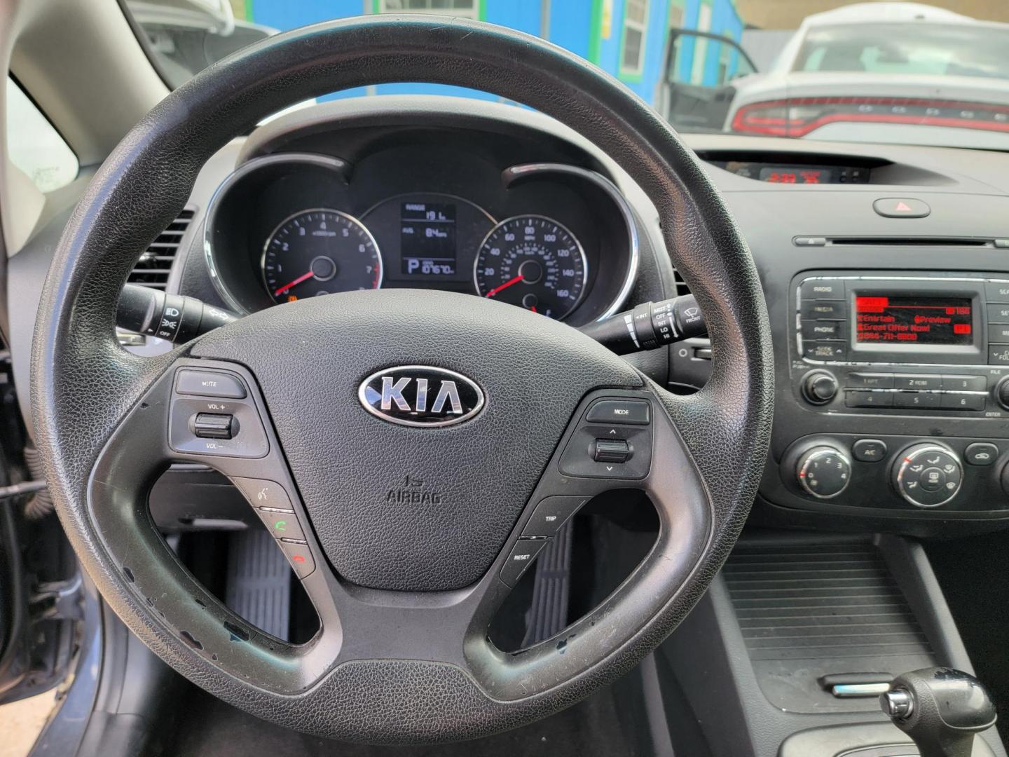 2016 Blue /Black Kia Forte LX w/Popular Package (KNAFK4A60G5) with an 1.8L L4 DOHC 16V engine, Automatic transmission, located at 2020 East Division Street, Arlington, TX, 76011, (817) 801-3191, 32.742390, -97.076874 - 2016 Kia Forte LX w-Popular Package for sale in Dallas, Texas. No credit score (check) required. Buy here pay here dealership that has a in house lease with a purchase option. - Photo#10
