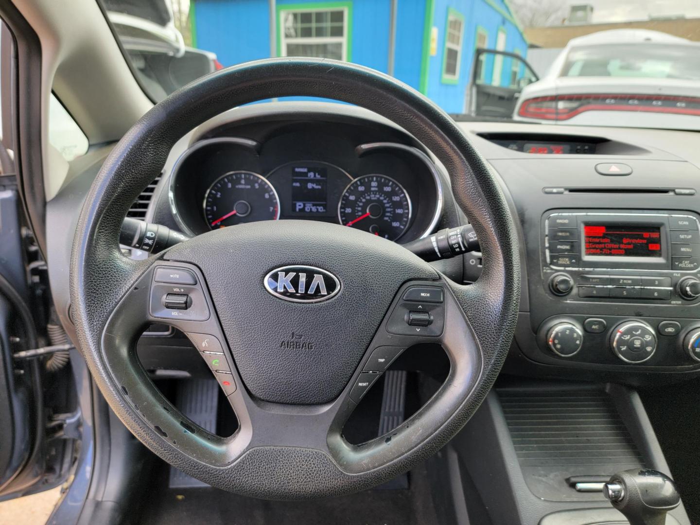 2016 Blue /Black Kia Forte LX w/Popular Package (KNAFK4A60G5) with an 1.8L L4 DOHC 16V engine, Automatic transmission, located at 2020 East Division Street, Arlington, TX, 76011, (817) 801-3191, 32.742390, -97.076874 - 2016 Kia Forte LX w-Popular Package for sale in Dallas, Texas. No credit score (check) required. Buy here pay here dealership that has a in house lease with a purchase option. - Photo#14