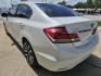 2015 White /Beige Honda Civic EX-L Sedan CVT (19XFB2F99FE) with an 1.8L L4 SOHC 16V engine, Continuously Variable Transmission transmission, located at 2020 East Division Street, Arlington, TX, 76011, (817) 801-3191, 32.742390, -97.076874 - Texass premiere Buy Here Pay Here with No Credit Check {score} at 2020 East Division Street Arlington, Texas in the center of Dallas, Fort Worth metro area. For in house auto financing in Lancaster, Waxahachie, Cleburne or Sherman call 817-801-3191. Denton, McKinney, Waco and Weatherford shoppers wa - Photo#4