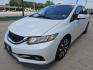 2015 White /Beige Honda Civic EX-L Sedan CVT (19XFB2F99FE) with an 1.8L L4 SOHC 16V engine, Continuously Variable Transmission transmission, located at 2020 East Division Street, Arlington, TX, 76011, (817) 801-3191, 32.742390, -97.076874 - Texass premiere Buy Here Pay Here with No Credit Check {score} at 2020 East Division Street Arlington, Texas in the center of Dallas, Fort Worth metro area. For in house auto financing in Lancaster, Waxahachie, Cleburne or Sherman call 817-801-3191. Denton, McKinney, Waco and Weatherford shoppers wa - Photo#6