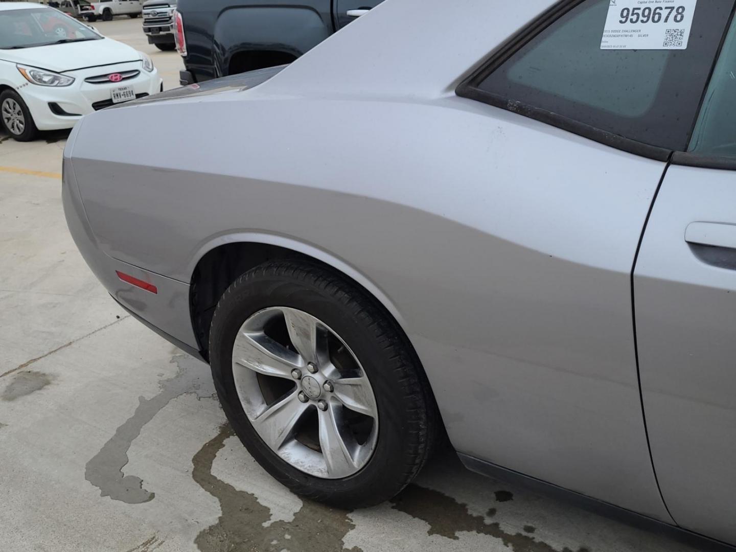 2015 GRAY /BLACK Dodge Challenger SXT (2C3CDZAGXFH) with an 3.6L V6 DOHC 24V engine, 5-Speed Automatic transmission, located at 2020 East Division Street, Arlington, TX, 76011, (817) 801-3191, 32.742390, -97.076874 - Photo#24