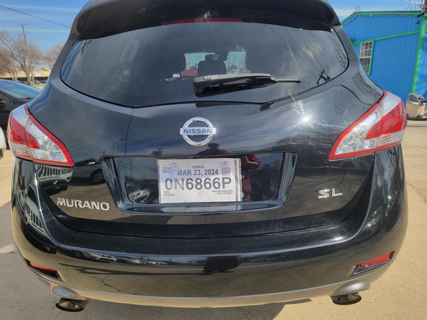 2014 Black Nissan Murano SL (JN8AZ1MU4EW) with an 3.5L V6 DOHC 24V engine, Continuously Variable Transmission transmission, located at 2020 East Division Street, Arlington, TX, 76011, (817) 801-3191, 32.742390, -97.076874 - Photo#5