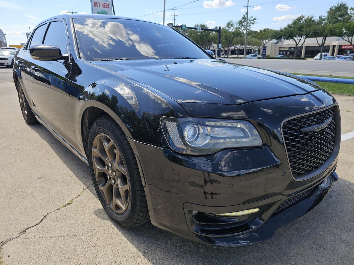 2016 Black Chrysler 300 (2C3CCAGG4HH) , located at 2020 East Division Street, Arlington, TX, 76011, (817) 801-3191, 32.742390, -97.076874 - Photo#0