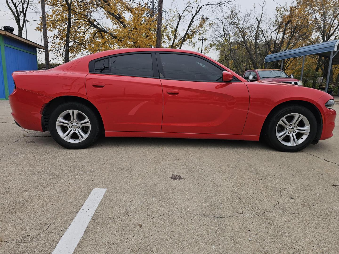 2019 Red Dodge Charger (2C3CDXBG1KH) , located at 2020 East Division Street, Arlington, TX, 76011, (817) 801-3191, 32.742390, -97.076874 - Come view this Fire Red Dodge Charger today! Premiere Buy Here Pay Here with NO Credit Check (score) at 2020 East Division Street, Arlington, Texas, located in the center of the Dallas/Fort Worth metro area. For in-house financing in Lancaster, Waxahachie, Cleburne, Sherman, Denton, McKinney, Wac - Photo#1