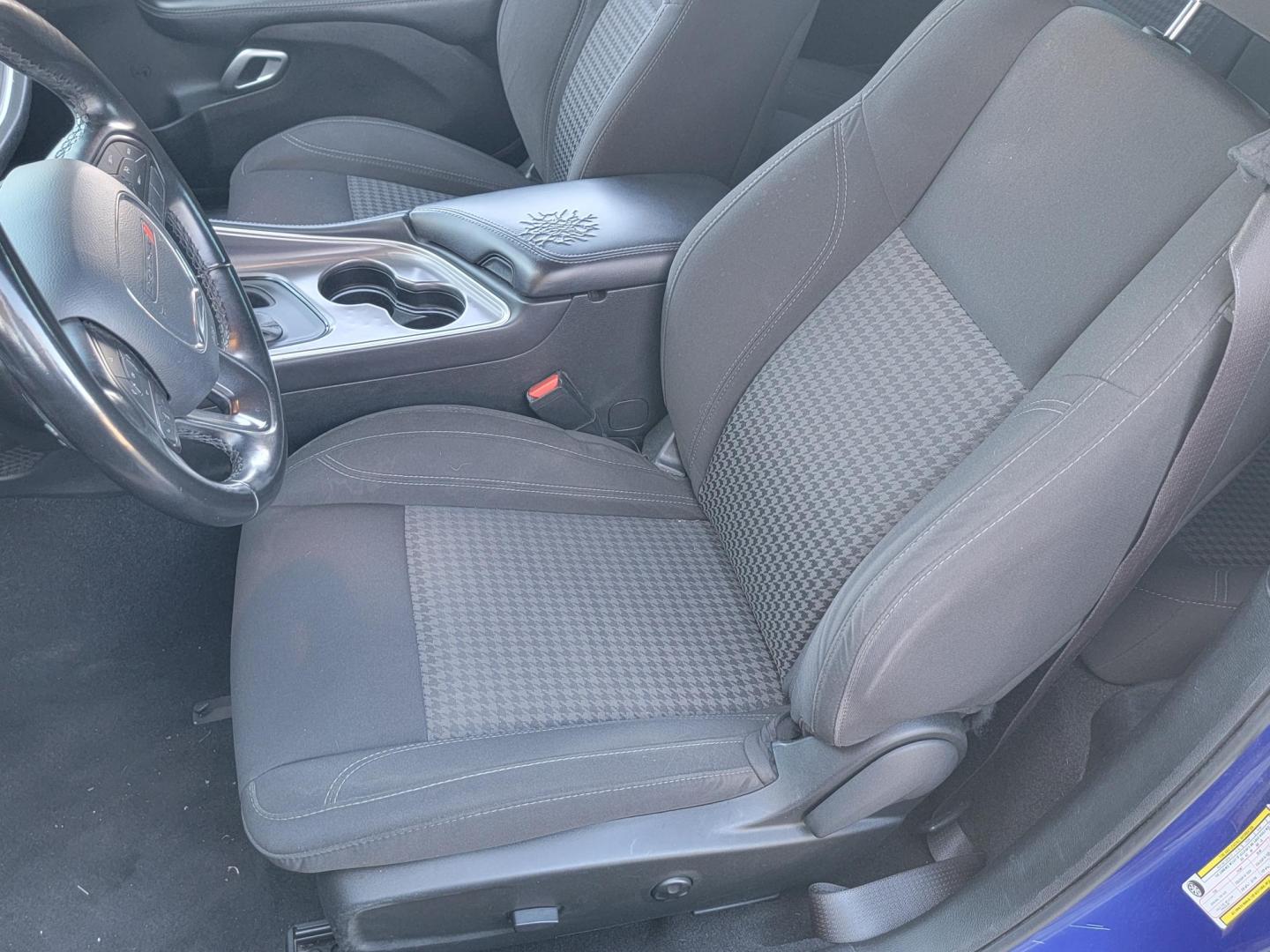 2020 Blue Dodge Challenger SXT (2C3CDZAGXLH) with an 3.6L V6 DOHC 24V engine, 8A transmission, located at 2020 East Division Street, Arlington, TX, 76011, (817) 801-3191, 32.742390, -97.076874 - Photo#21