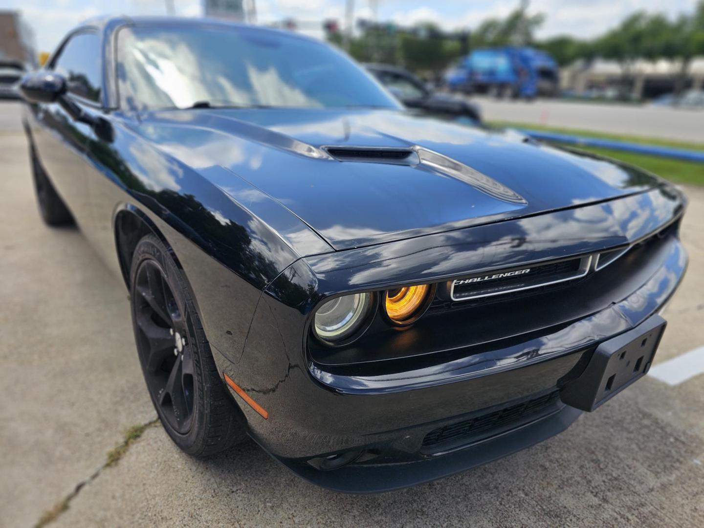 2016 Black /Black Dodge Challenger SXT (2C3CDZAGXGH) with an 3.6L V6 DOHC 24V engine, 5A transmission, located at 2020 East Division Street, Arlington, TX, 76011, (817) 801-3191, 32.742390, -97.076874 - Photo#0
