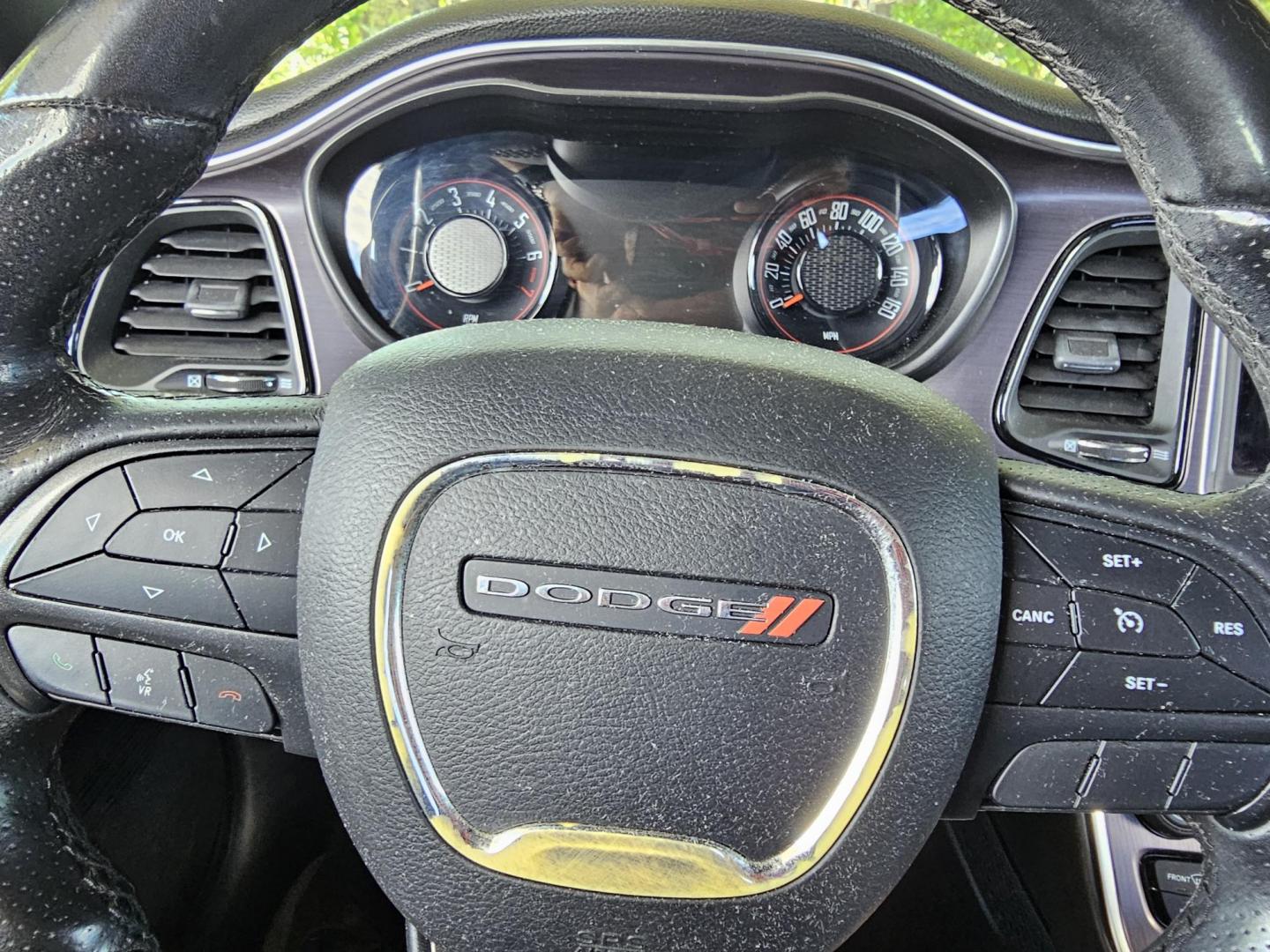 2018 Black Dodge Challenger SXT (2C3CDZAG9JH) with an 3.6L V6 DOHC 24V engine, 8A transmission, located at 2020 East Division Street, Arlington, TX, 76011, (817) 801-3191, 32.742390, -97.076874 - Photo#10