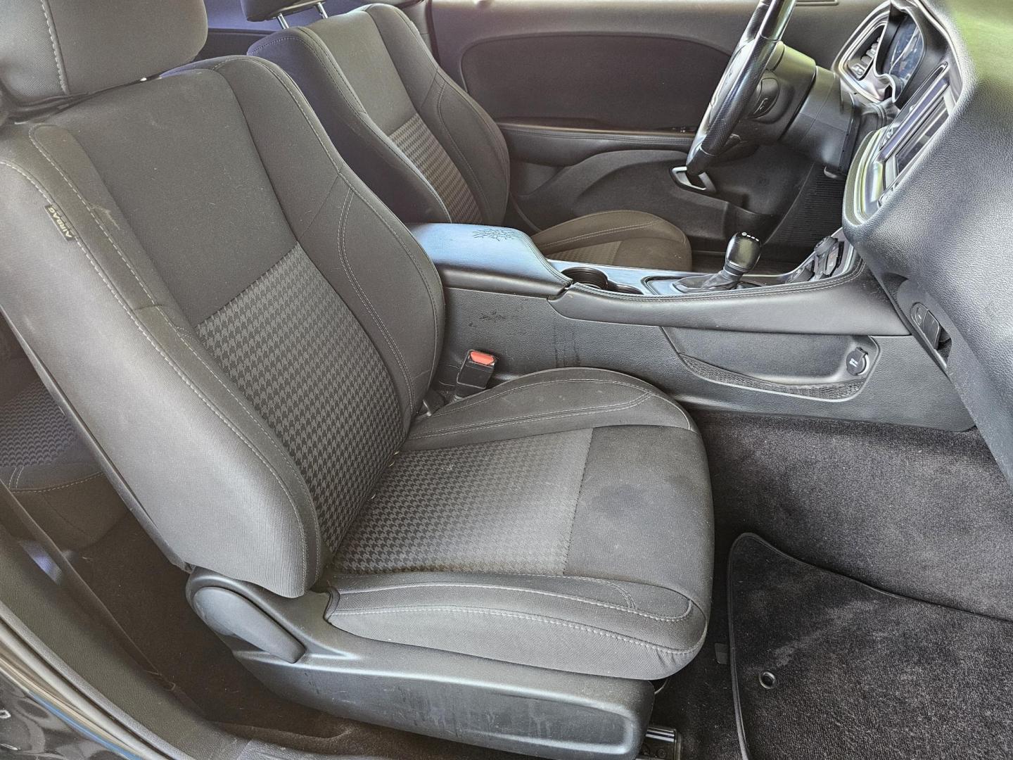 2018 Black Dodge Challenger SXT (2C3CDZAG9JH) with an 3.6L V6 DOHC 24V engine, 8A transmission, located at 2020 East Division Street, Arlington, TX, 76011, (817) 801-3191, 32.742390, -97.076874 - Photo#22