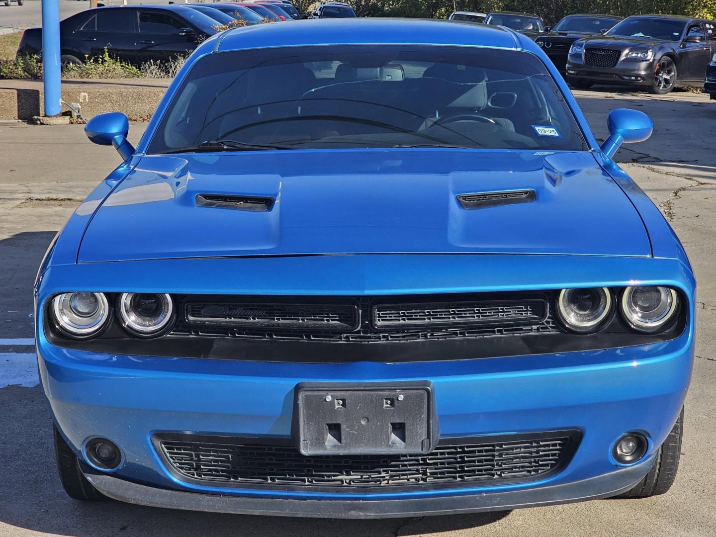 2019 Blue /Dark Gray Dodge Challenger SXT (2C3CDZAG2KH) with an 3.6L V6 DOHC 24V engine, 8A transmission, located at 2020 East Division Street, Arlington, TX, 76011, (817) 801-3191, 32.742390, -97.076874 - Photo#8