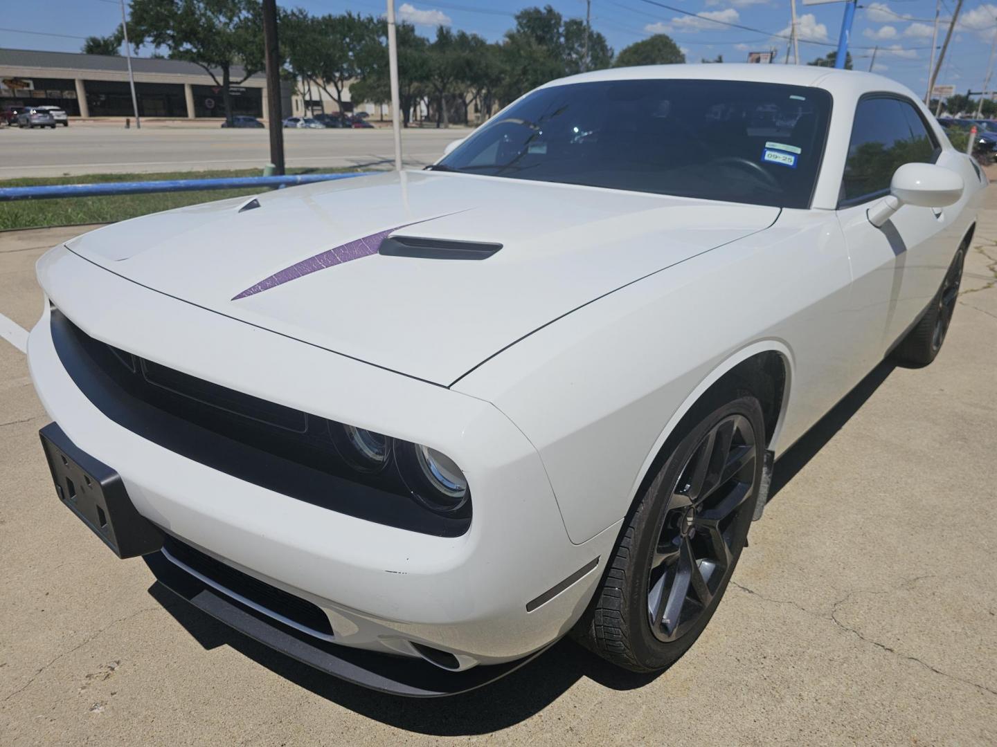2019 White /Black Dodge Challenger SXT (2C3CDZAG2KH) with an 3.6L V6 DOHC 24V engine, 8A transmission, located at 2020 East Division Street, Arlington, TX, 76011, (817) 801-3191, 32.742390, -97.076874 - Photo#6
